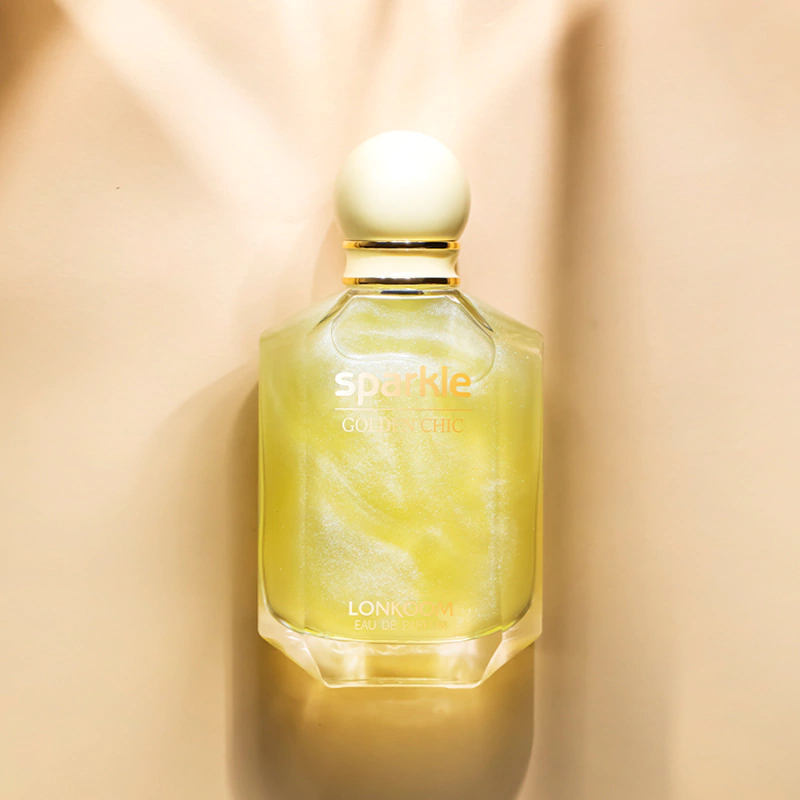 PERFUME FEMININO SPARKLE GOLDEN CHIC 100 ML LONKOOM - Imagem 3