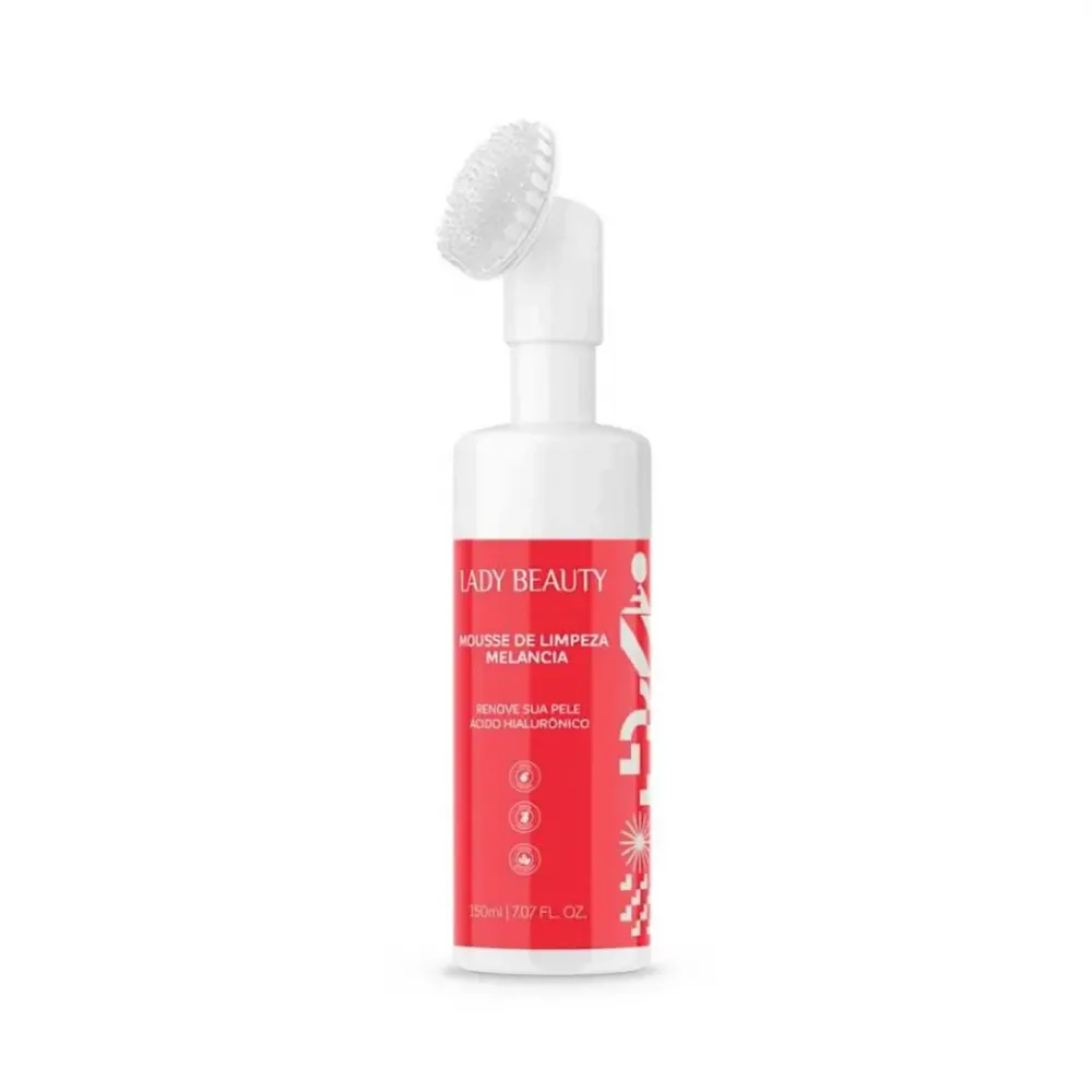 Mousse de limpeza Melancia - Lady Beauty